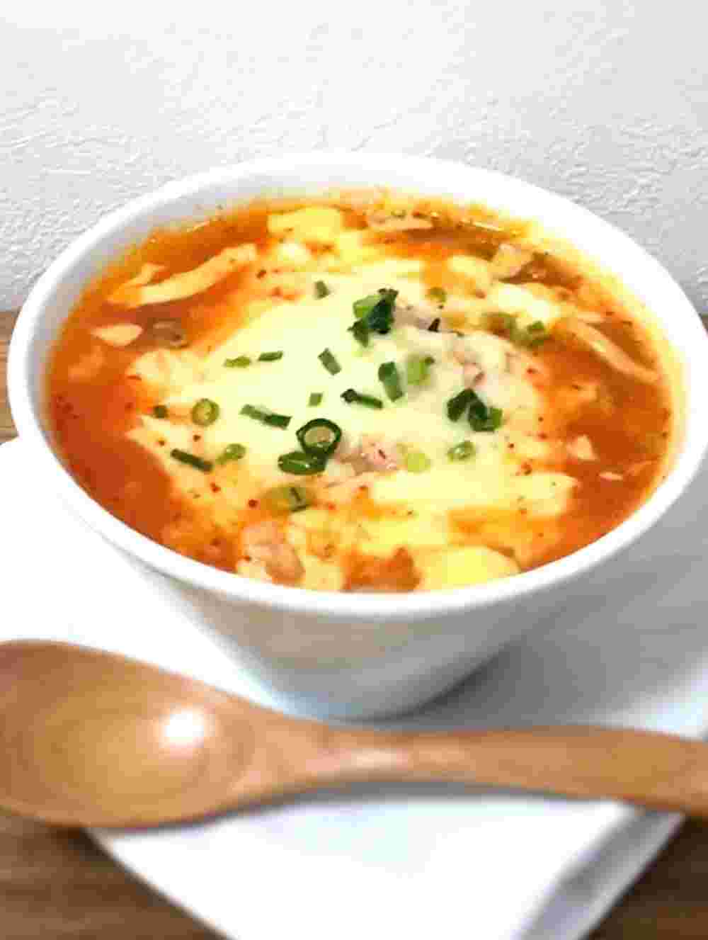 キムチーズ雑炊