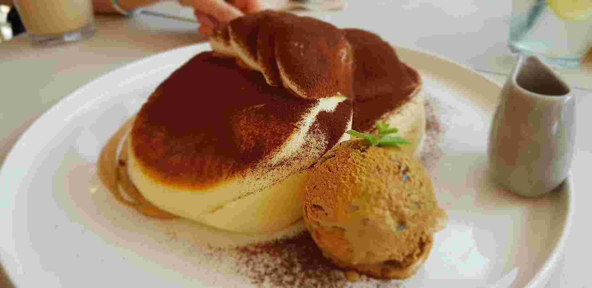 ティラミスのパンケーキ