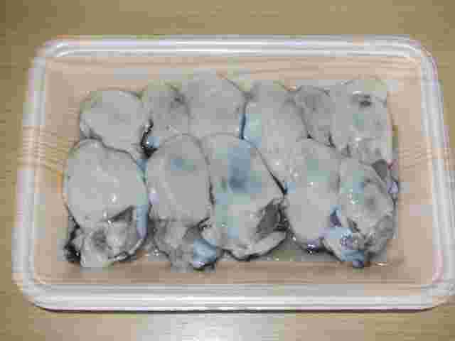 加熱用の生牡蠣