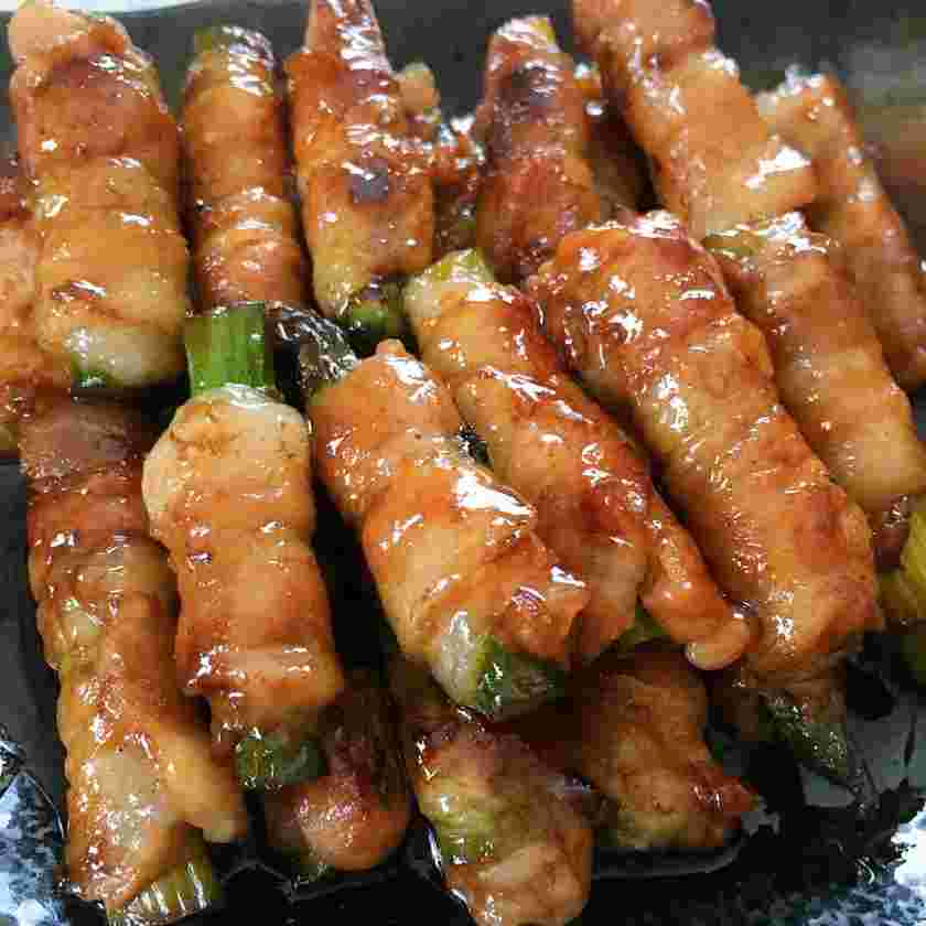 おにぎりに合う肉巻きおかず