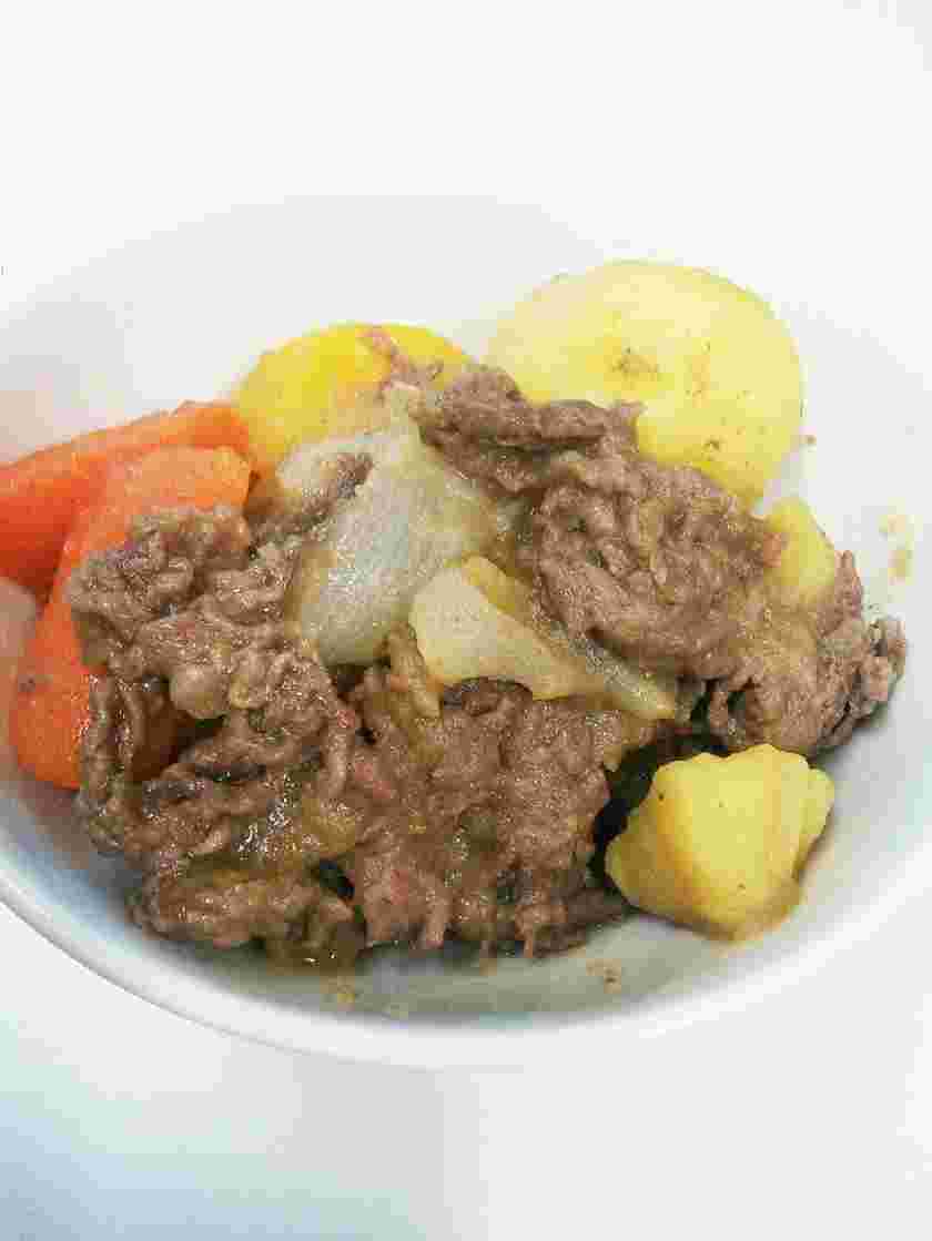 ダシダを使った肉じゃが