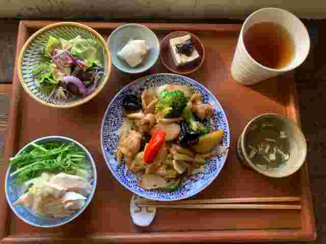 バーミヤンの定食