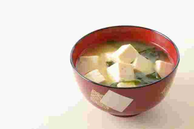 腐りやすい豆腐を使った味噌汁