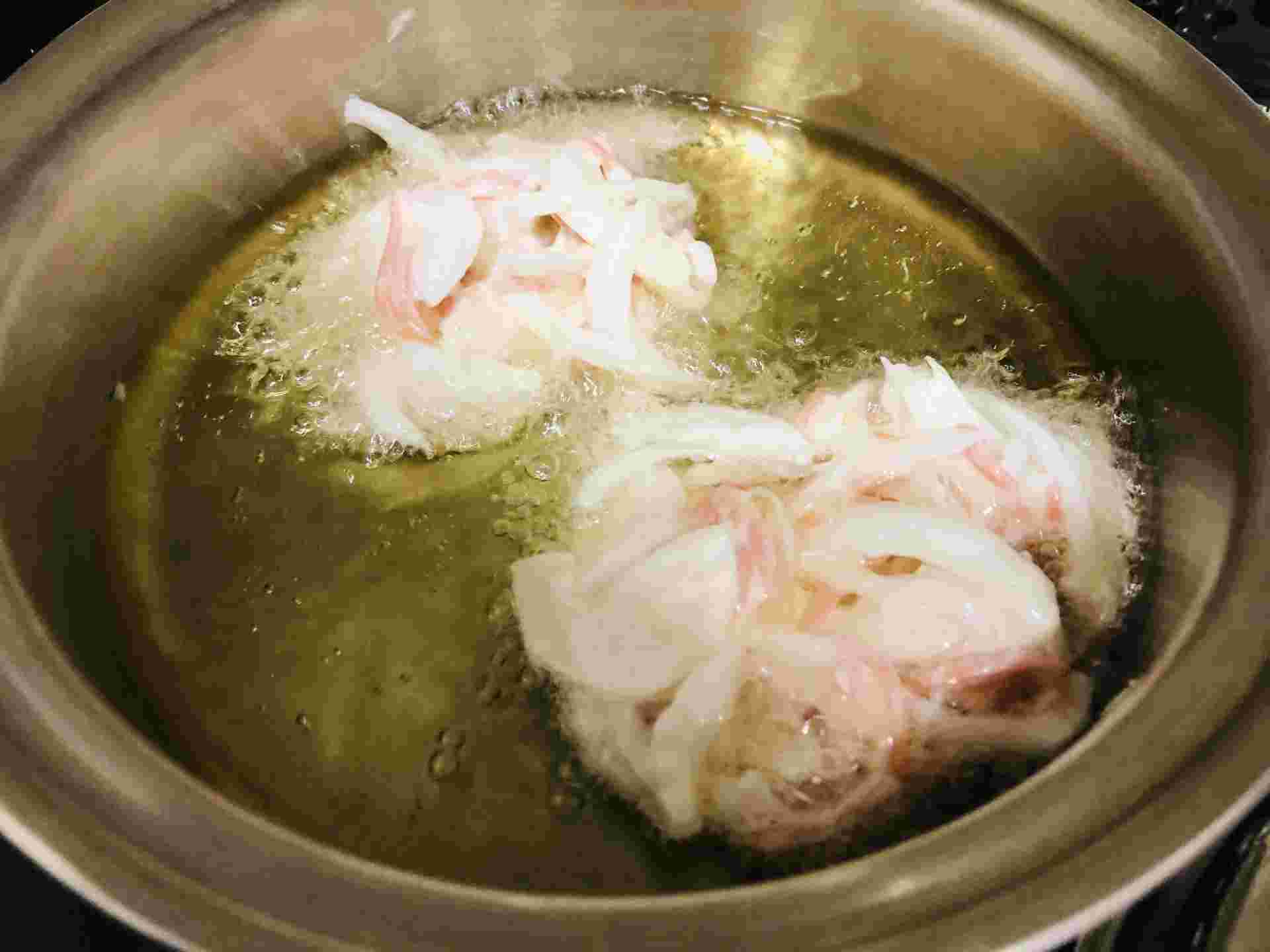 揚げ物に使われるこめ油