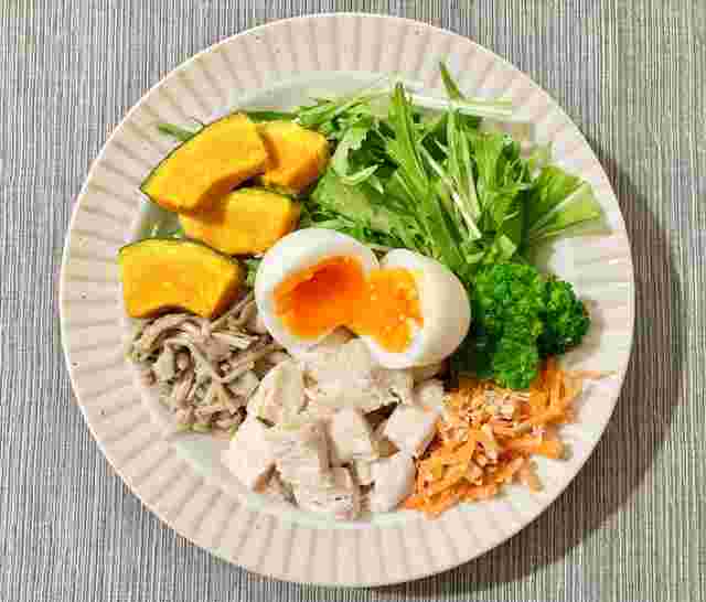 昼ごはんのヘルシープレート