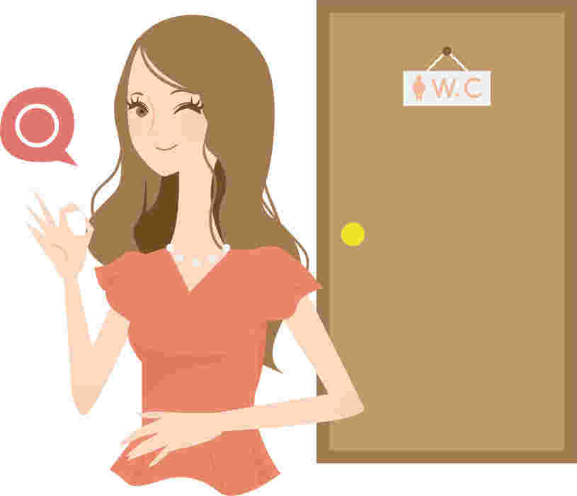 快調で調子のいい女性