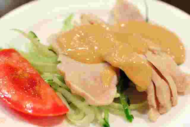 鶏肉の蒸し焼き