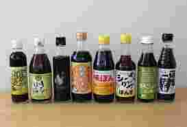 さまざまな種類のポン酢