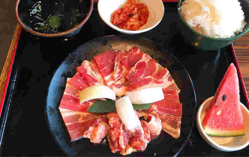 安楽亭　豚豚200ランチ