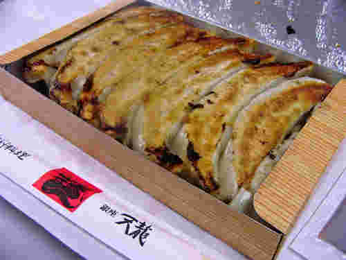 銀座天龍の持ち帰り餃子