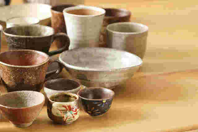 陶器の手入れ