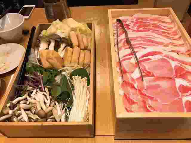 おかか名物　出汁しゃぶ