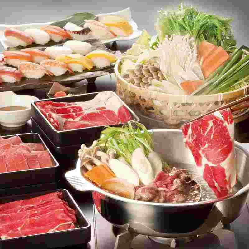しゃぶ菜　食べ放題　寿司