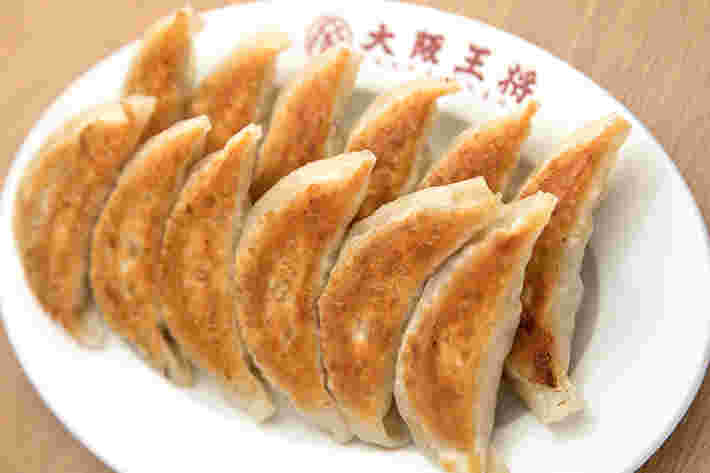 大阪王将の焼き餃子