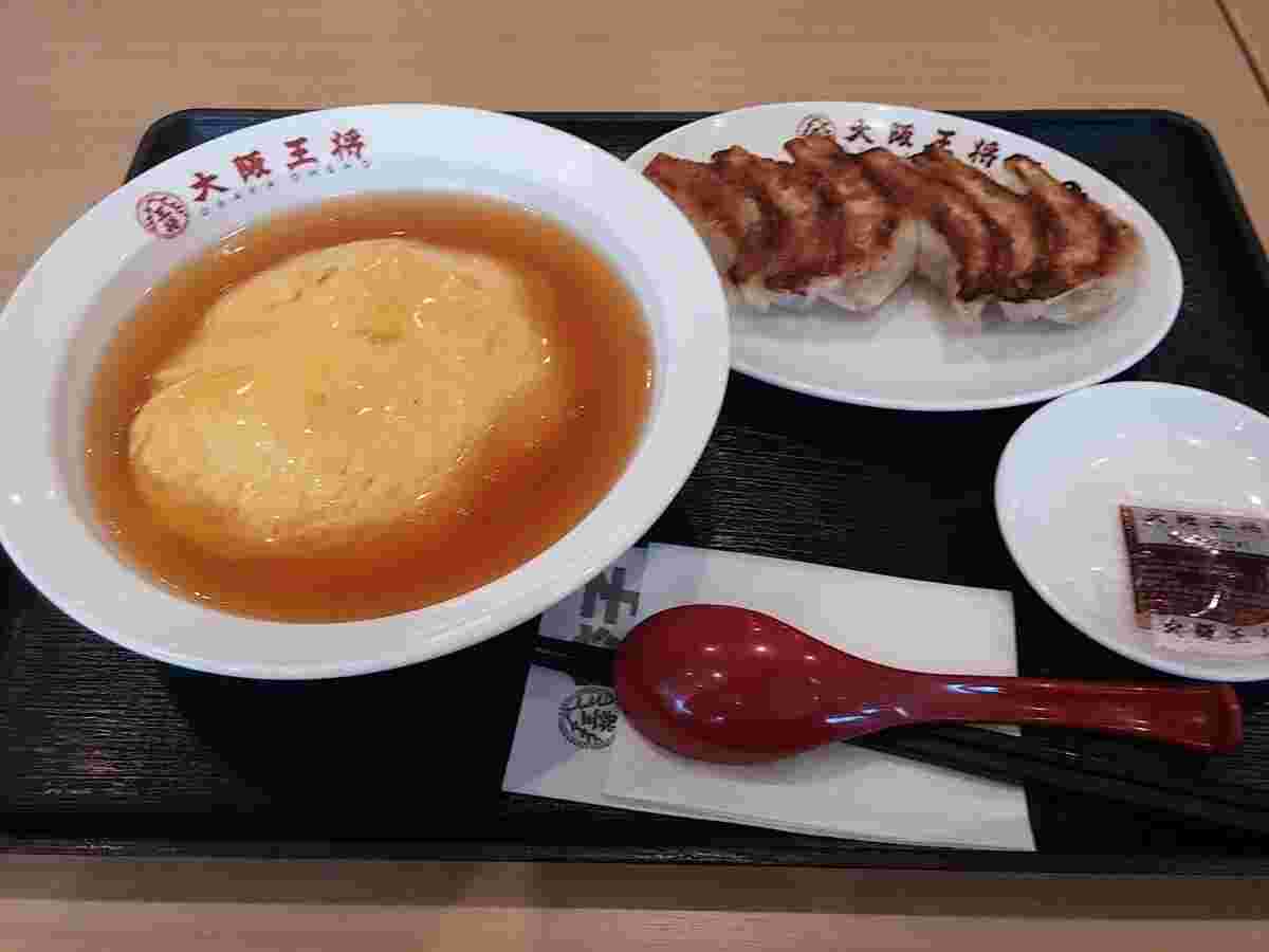 大阪王将の天津飯