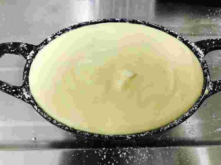 グリとグラ風フワフワスフレパンケーキ！　工程