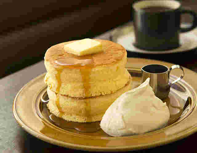 スフレパンケーキ