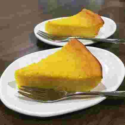 カボチャプリンケーキ