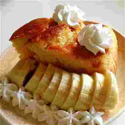 豆腐ケーキ　ホイップクリーム