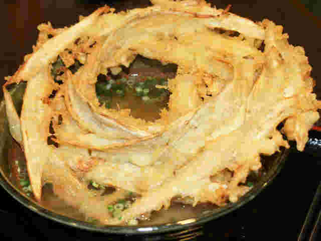 大地のうどん　ごぼう天