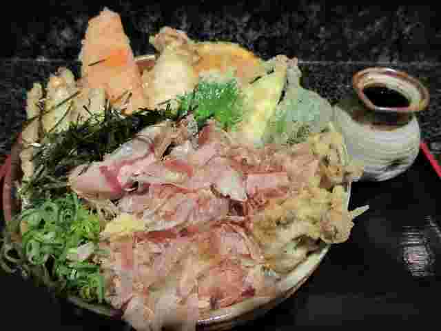 大地のうどん　野菜天