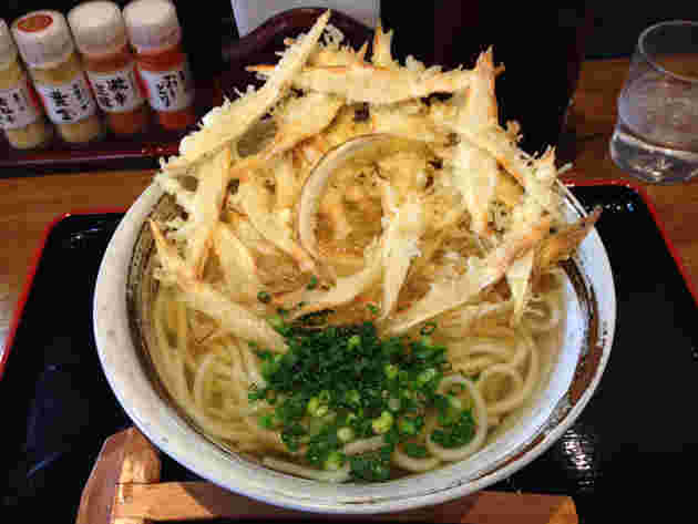 ごぼ天うどん