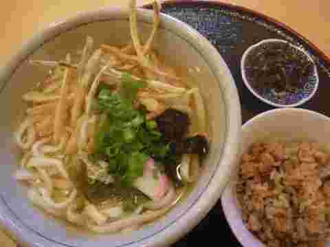 玄海唐津 　ごぼう天うどん