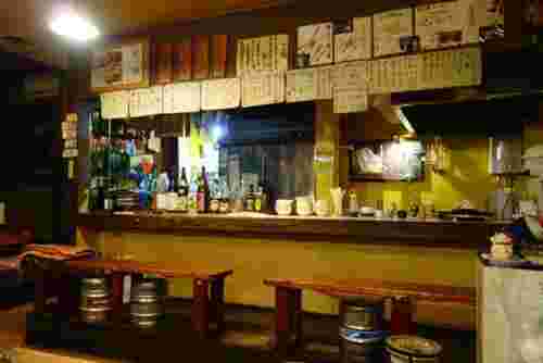羊の大群　店内