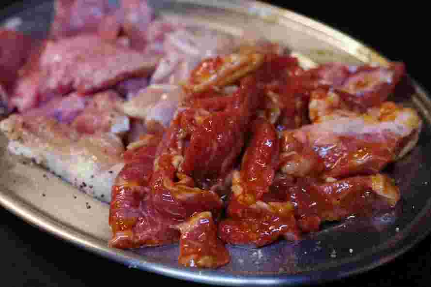 横浜の大衆焼肉　ジンギスカン