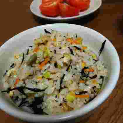 ひじき　炊き込みご飯