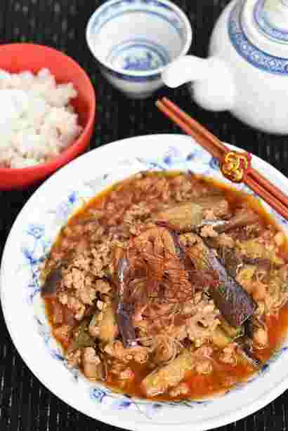 作り置きにも最適！「美味しそう麻婆春雨なす」