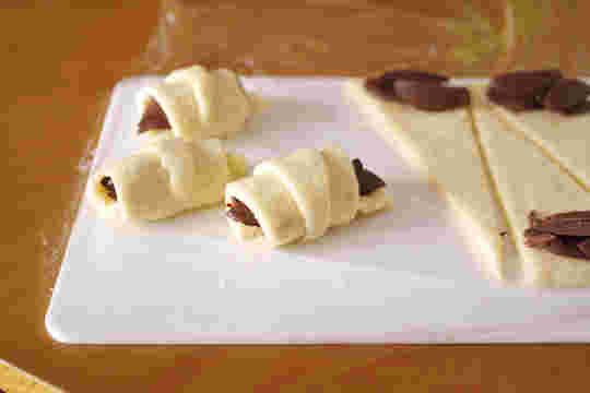 チョコクロワッサン　生地