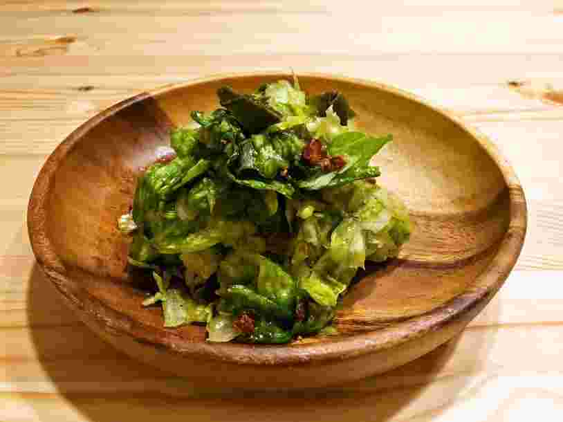 https://mayukitchen.com/simple-lettuce-salad/