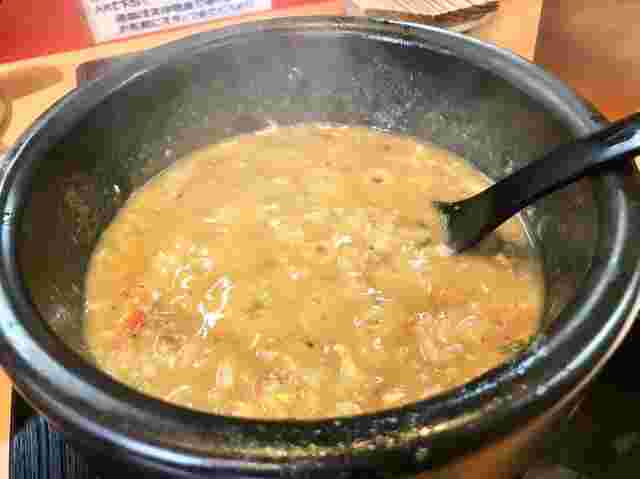 まるげん　つけ麺　雑炊