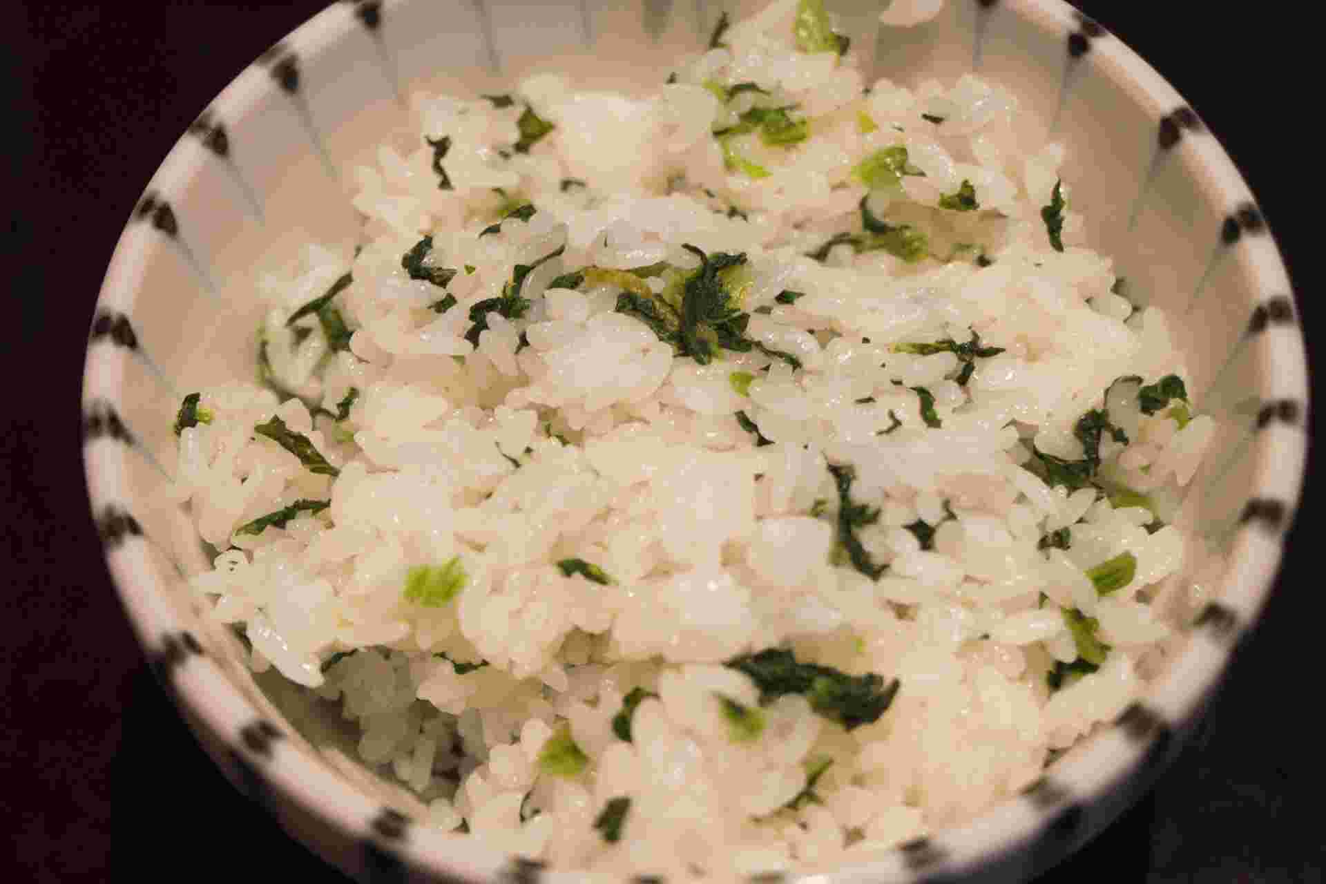 大根葉ご飯