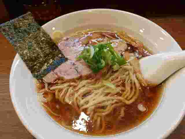 らぁめん山と樹　醤油ラーメン