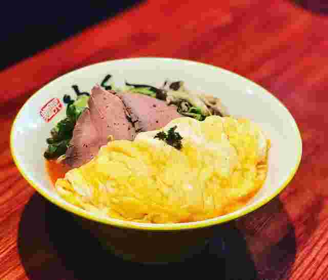 神の手　オムラーメン