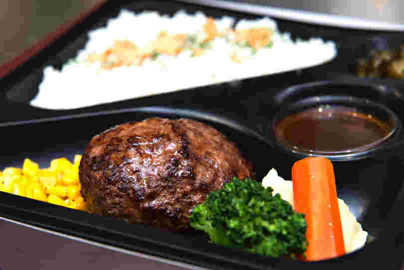 ミート矢澤　ハンバーグ弁当