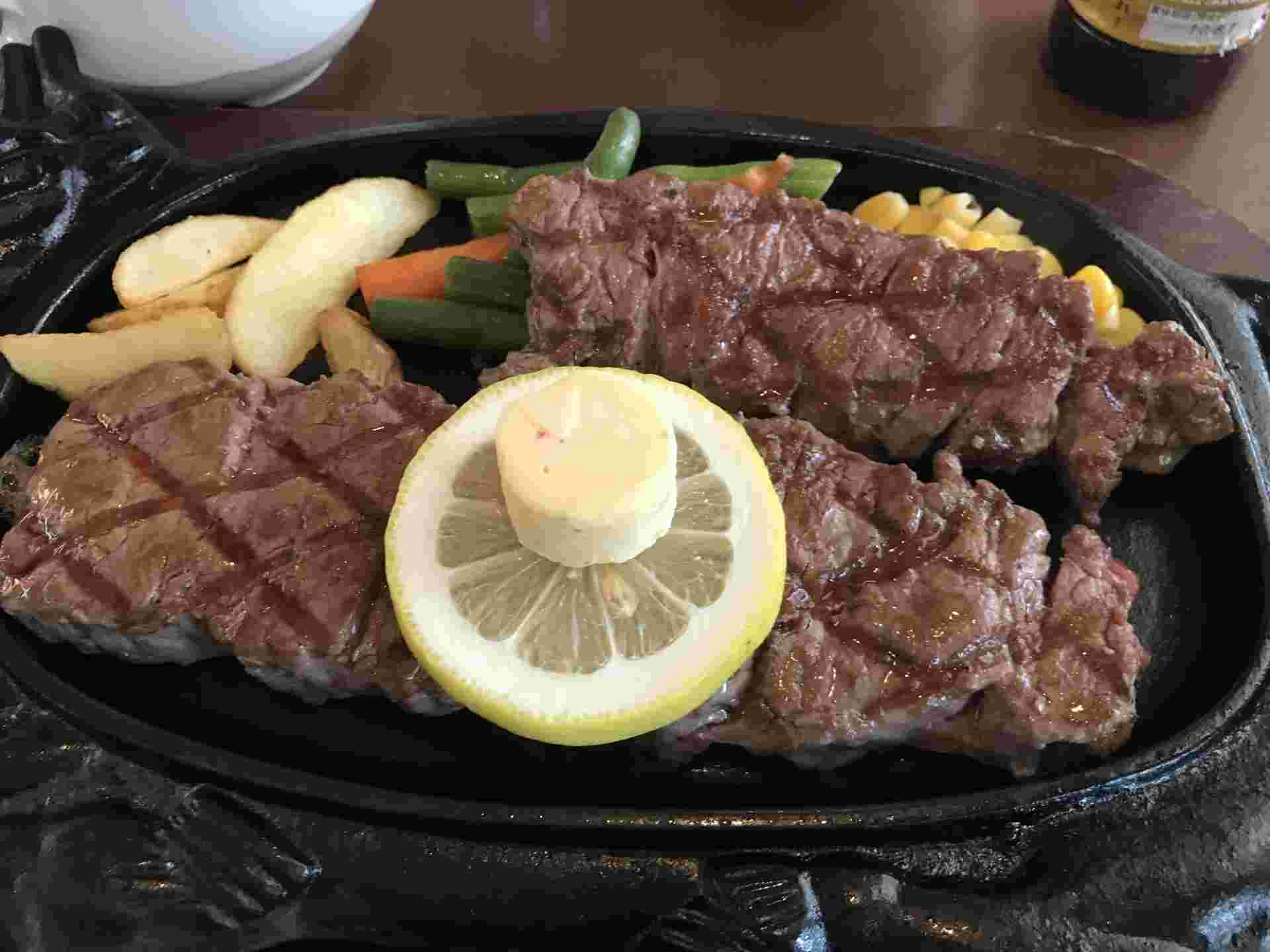 1ポンドステーキ