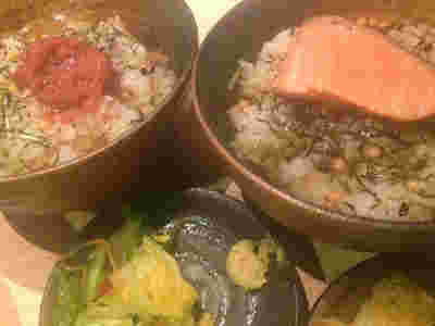 串カツだるまルクア大阪店のお茶漬け