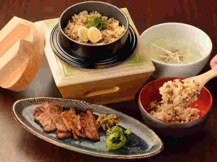 牛たん釜めし仕立て
