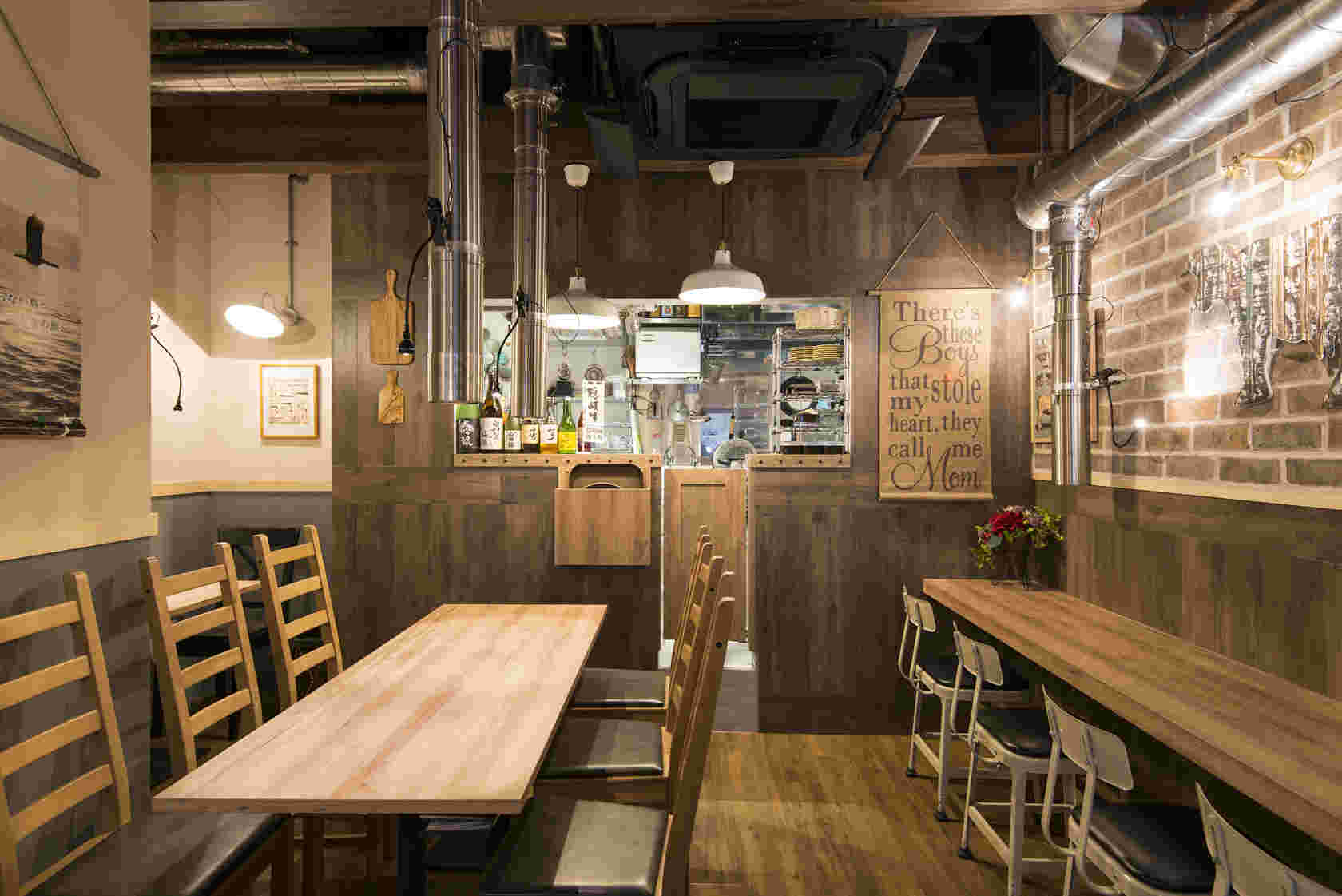 yakiniku okideliの店内