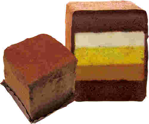 チョコレートショップの「博多の石畳（小）」