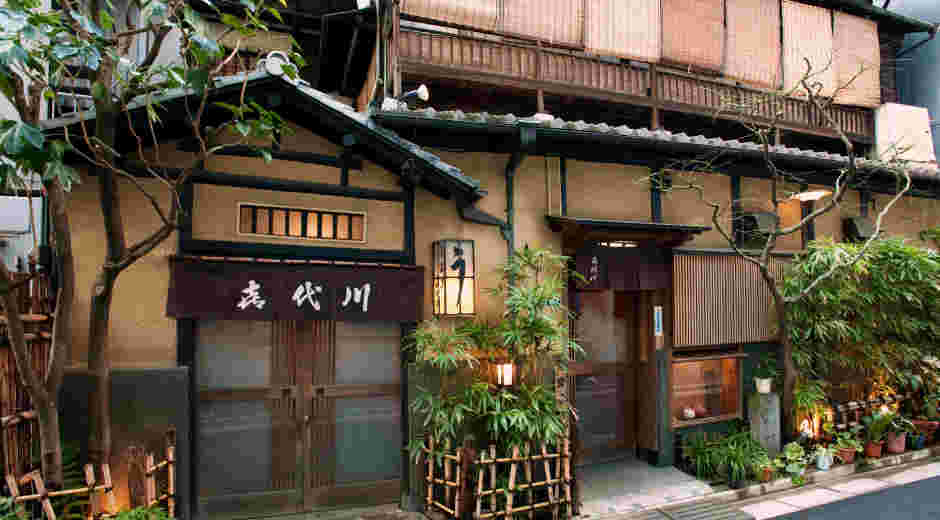 うなぎ喜代川の外観