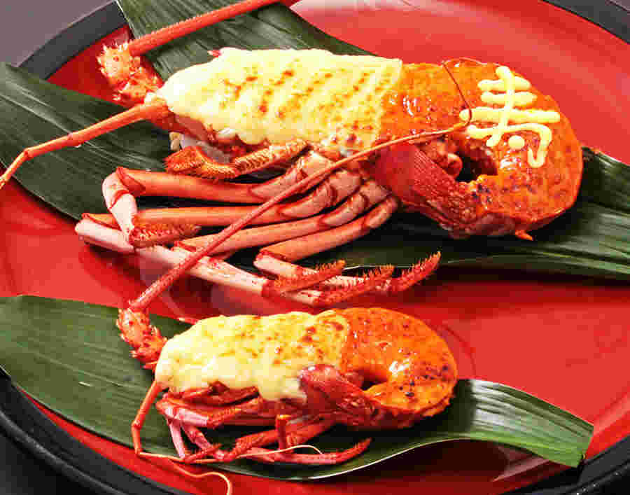 伊勢海老焼き物