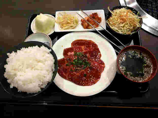 ボリュームたっぷりの焼肉ランチ