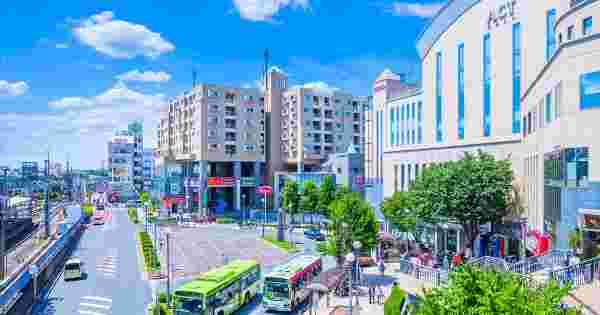 板橋の駅前