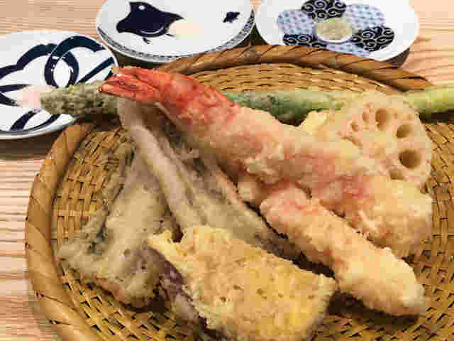 ヘルシーな天ぷら