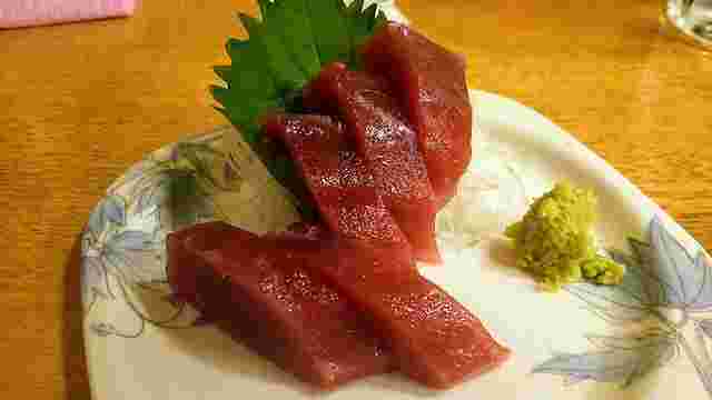 まぐろの刺身