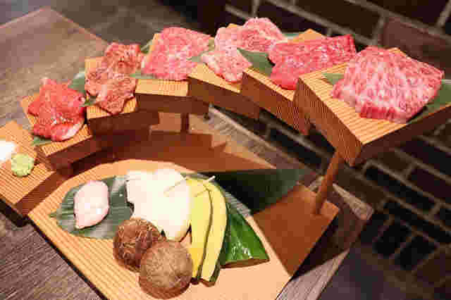 肉の盛り合わせ